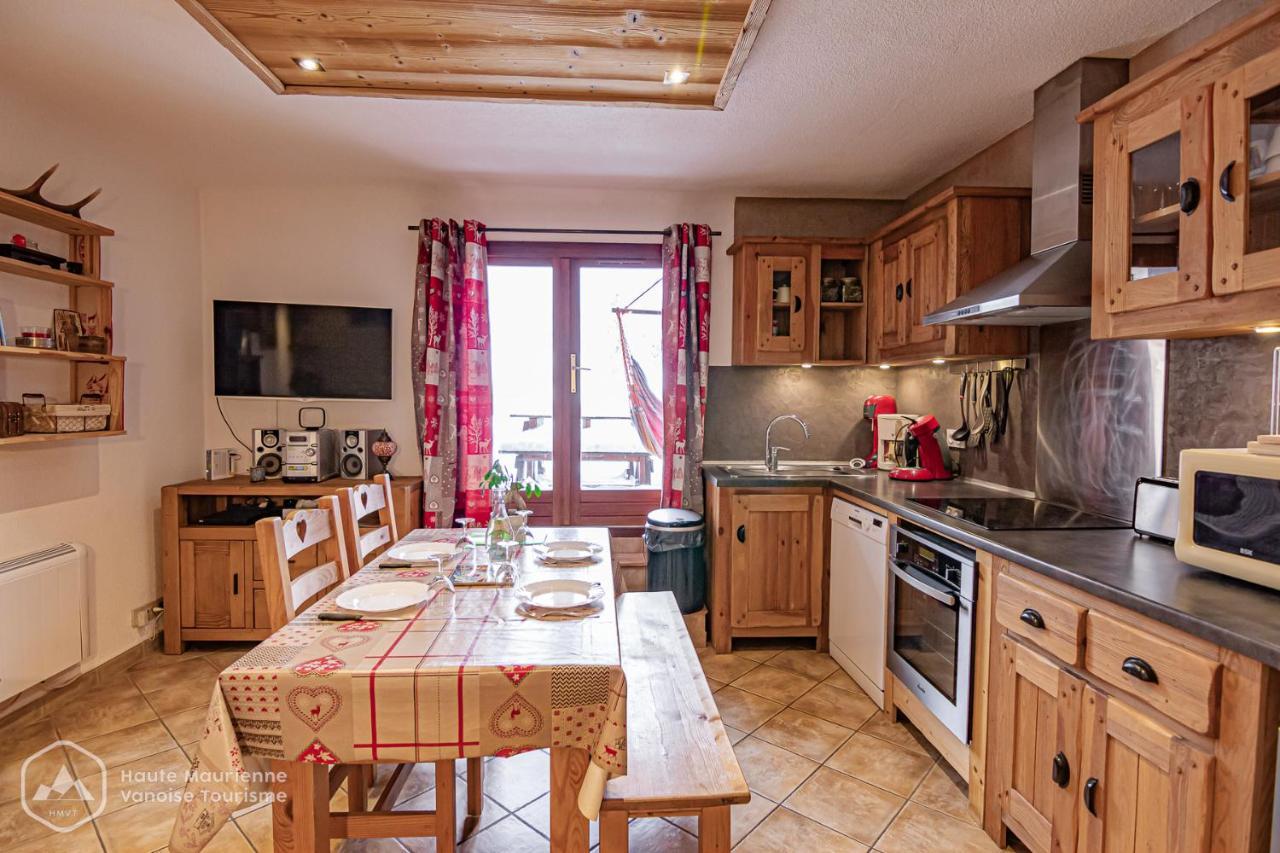 Ferienwohnung La Soldanelle Lanslevillard Exterior foto